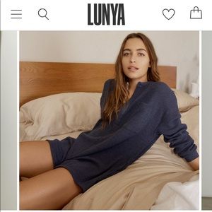 NWT Lunya restore thermal long sleeve romper